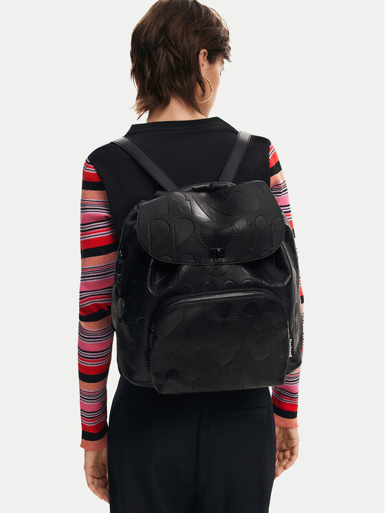 Desigual Desigual Nahrbtnik All Mickey Krapina 24WAKP01 Črna