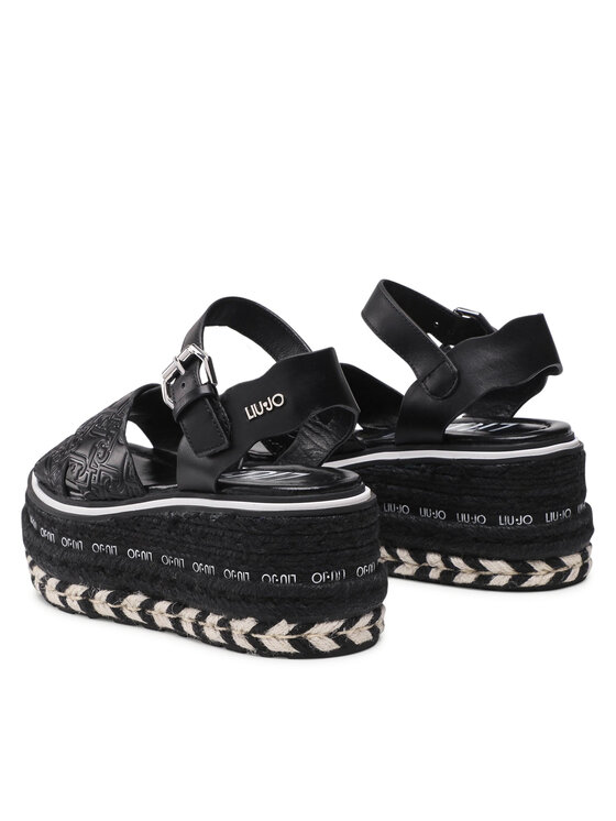 Liu Jo Liu Jo Espadrile Noemi 03 SA2181 P0102 Črna