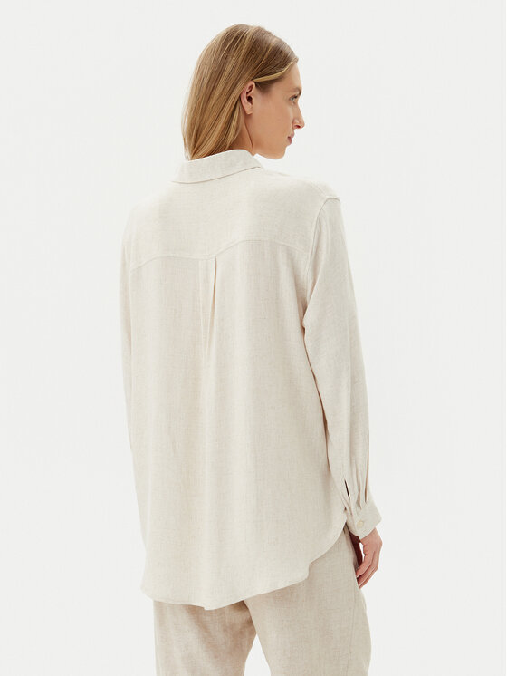 ONLY ONLY Marškiniai Siesta 15347208 Smėlio Oversize