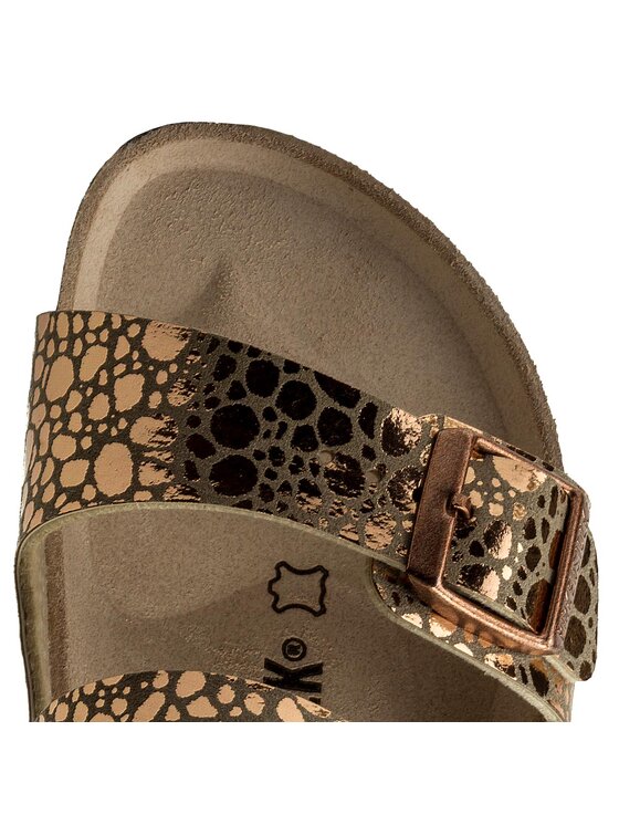 Birkenstock arizona metallic stones copper on sale