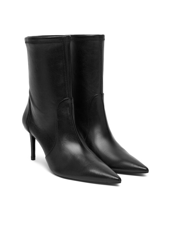 Stuart Weitzman Stuart Weitzman Īsie zābaki Stuart Power 75 SJ974 Melns