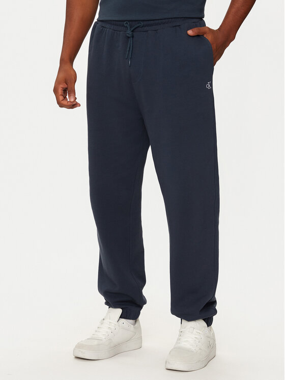 Calvin Klein Jeans Calvin Klein Jeans Pantaloni trening New York J30J326881 Bleumarin Relaxed Fit