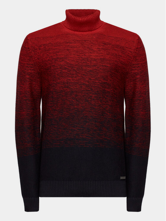 Pierre Cardin Pierre Cardin Rolák C5 50633 5044 Bordó Regular Fit