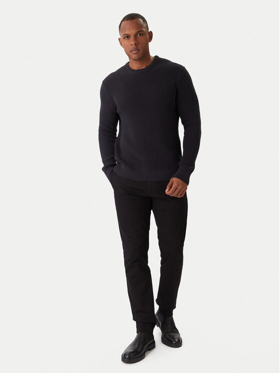 JOOP! Jeans JOOP! Jeans Sveter Harono 30047662 Tmavomodrá Modern Fit