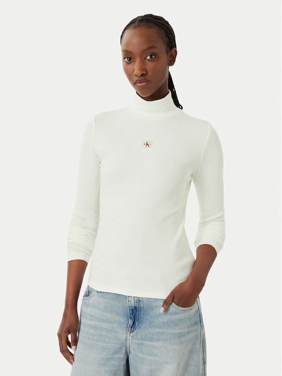 Calvin Klein Jeans Golf LV047D203G Bela Slim Fit