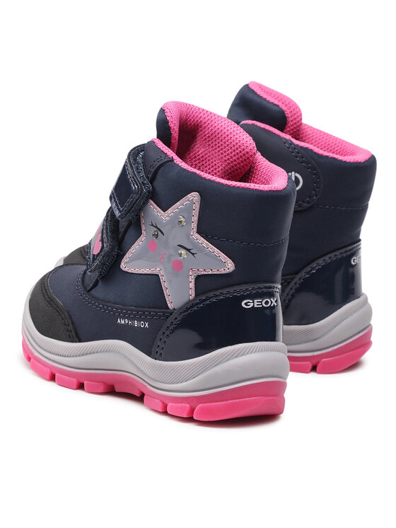 Geox Geox Μπότες Χιονιού B Flanfil G.B Abx A B163WA 050FU C4268 M Σκούρο μπλε