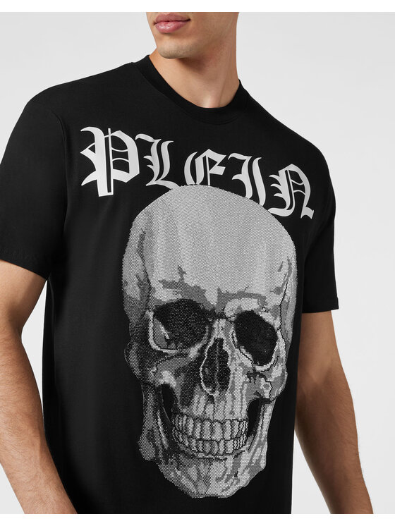 PHILIPP PLEIN PHILIPP PLEIN T-Shirt 785 Czarny Regular Fit