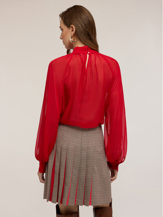 Motivi Motivi Blusa 2715W000751N016 Rosso Regular Fit