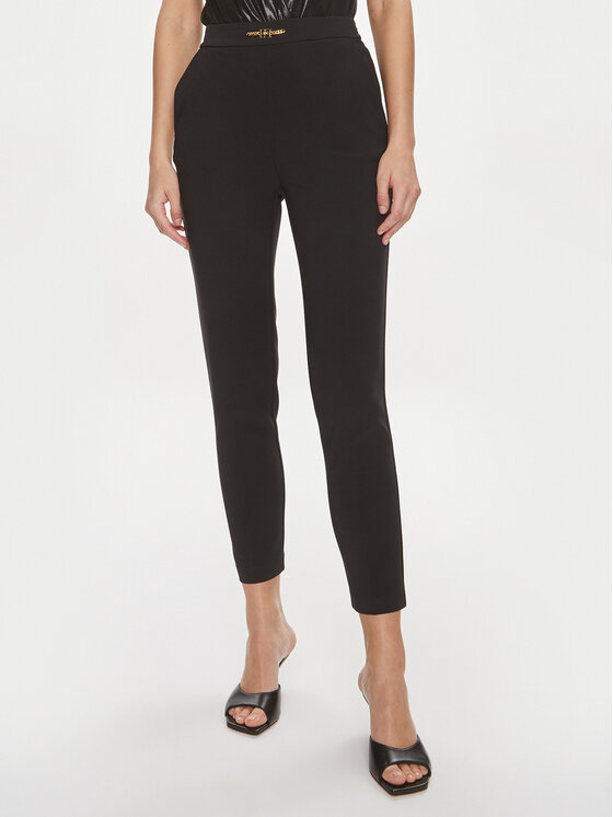 Elisabetta Franchi Elisabetta Franchi Παντελόνι υφασμάτινο PA-027-41E2-V280 Μαύρο Regular Fit