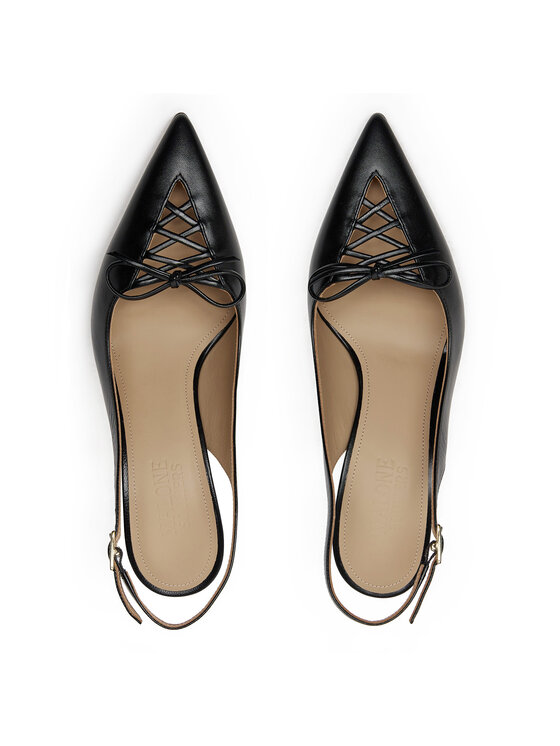 MALONE SOULIERS MALONE SOULIERS Basutės Trudie 70-2 Juoda