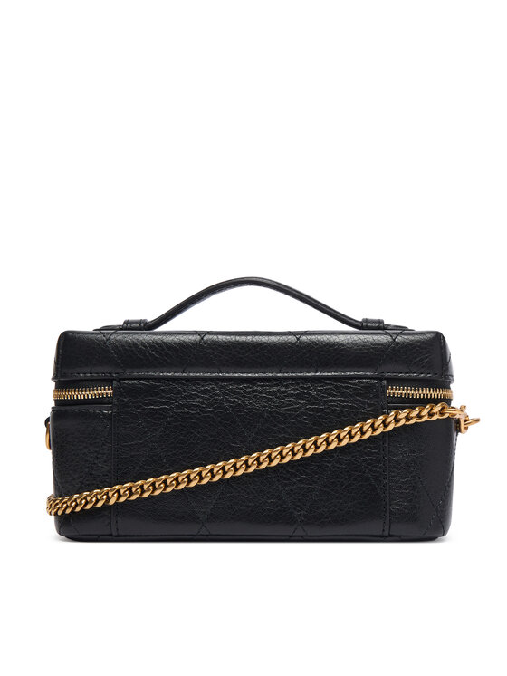 Tory Burch Tory Burch Дамска чанта Charlie Quilted East-West 186036 Черен