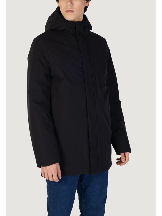 SUNS SUNS Parka Gransasso Fur Nero Regular Fit