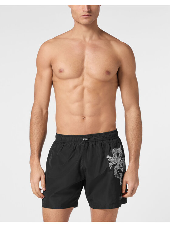 PHILIPP PLEIN PHILIPP PLEIN Pantaloncini 23677 Nero