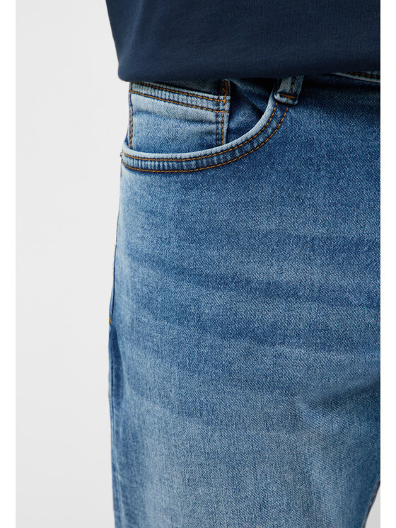 Mustang Mustang Jeansy Style Oregon Slim K Niebieski Slim Fit