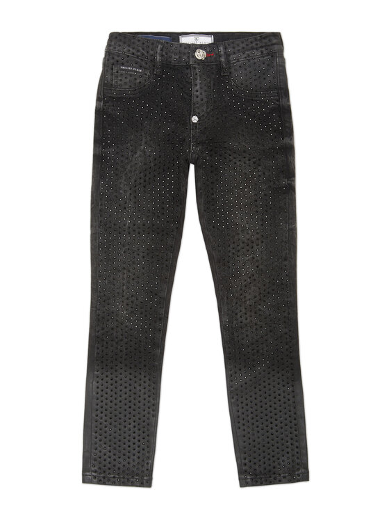 PHILIPP PLEIN PHILIPP PLEIN Džegínsy 19935 Čierna Comfort Fit