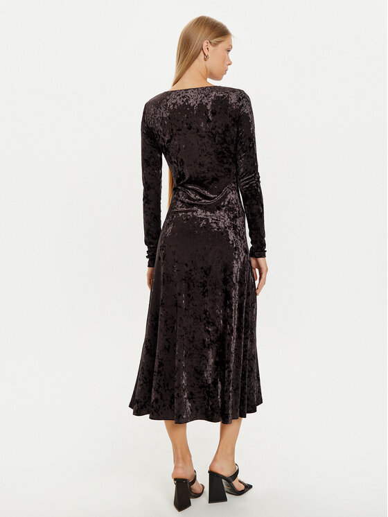 Marella Marella Večerna obleka Tobruk 2423626015 Rjava Regular Fit