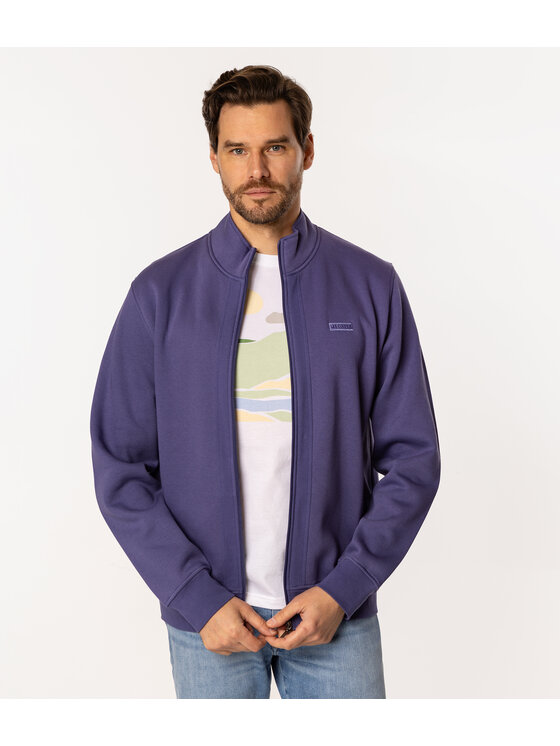 Lee Cooper Lee Cooper Bluza ELTON 4200 Fioletowy Regular Fit