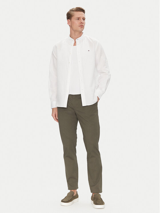 Tommy Hilfiger Tommy Hilfiger Krekls MW0MW40716 Balts Regular Fit