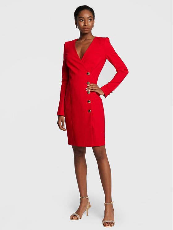 Luisa Spagnoli Luisa Spagnoli Každodenní šaty Grady 539282 Červená Regular Fit
