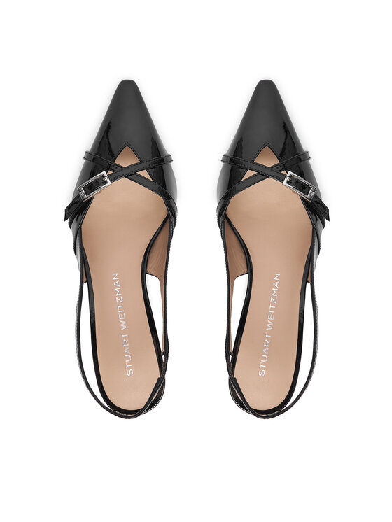 Stuart Weitzman Stuart Weitzman Туфлі Georgie Slingback 50 SM977 Чорний