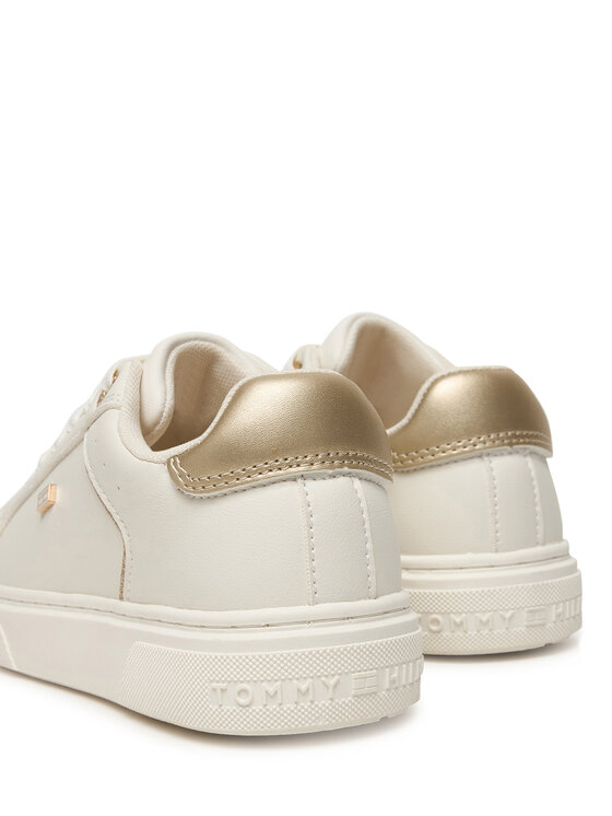 Tommy Hilfiger Tommy Hilfiger Sneakersy Low Cut Lace-Up T3A9-34248-1355 S Bílá