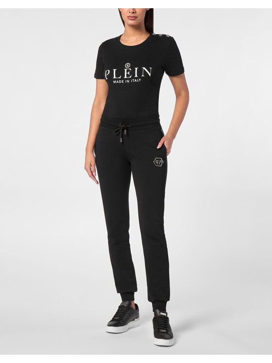 PHILIPP PLEIN PHILIPP PLEIN Joggery 11635 Czarny Regular Fit