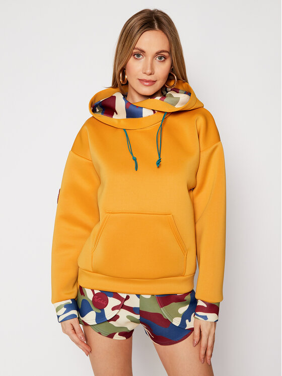 Felpa Sand Camel Giallo Regular Fit