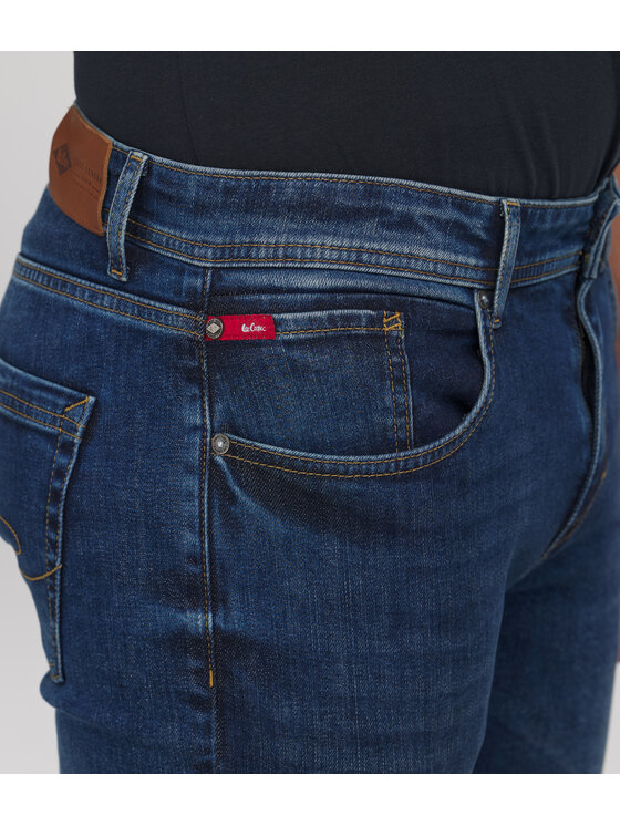 Lee Cooper Lee Cooper Jeansy JEANS M DENZEL 2287 DARK USED Niebieski Regular Fit