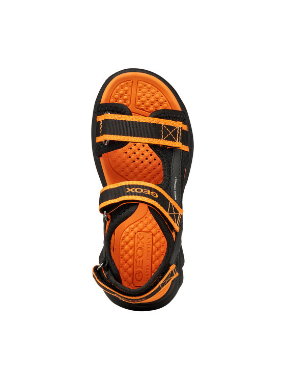 Geox Geox Sandále J Sandal Airadyum Bo J45F1B 014ME C0038 D Čierna