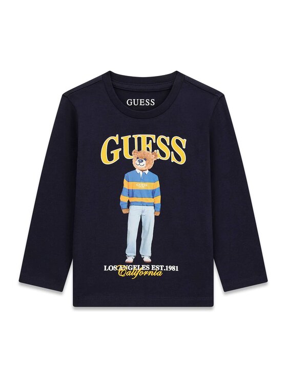Guess Kids Guess Kids T-Shirt 184439 Niebieski Classic Fit