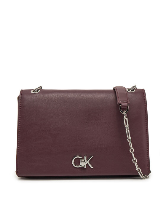 Geantă Calvin Klein K60K612810 Vișiniu