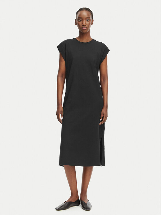 Calvin Klein Jeans Rochie de vară LV047F245G Negru Relaxed Fit