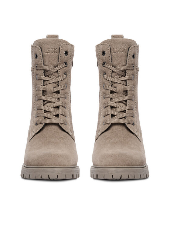 Lasocki Lasocki Schnürschuhe CEO-WI16-D-466-05 Beige