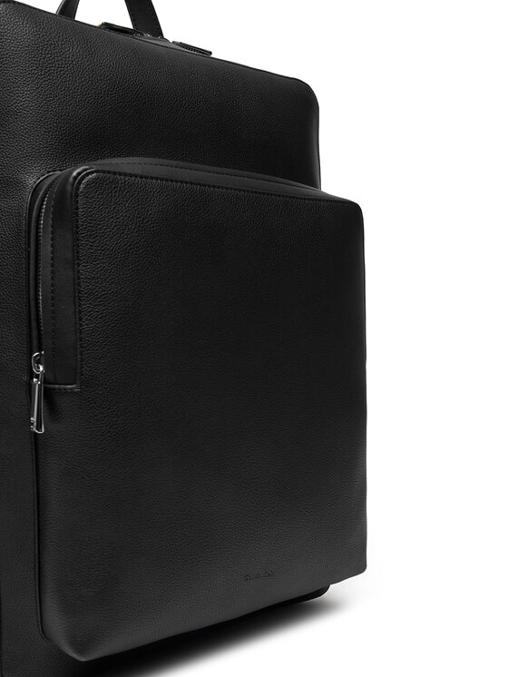 Calvin Klein Calvin Klein Раница Micro Pebble Slim Sq Bp 42 LV04D3005G Черен