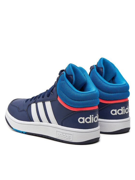 adidas adidas Sneakersy Hoops Mid 3.0 K GW0400 Granatowy
