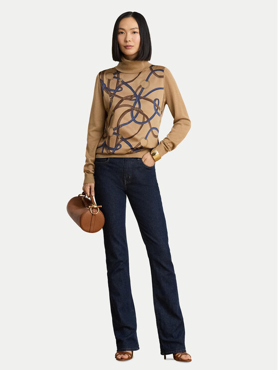 LAUREN RALPH LAUREN LAUREN RALPH LAUREN Garbó 200B27532001 Sötét bézs Relaxed Fit