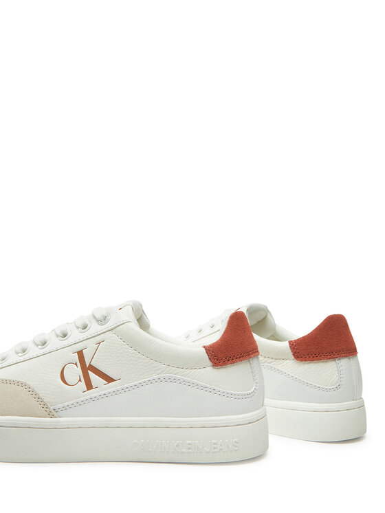 Calvin Klein Jeans Calvin Klein Jeans Superge Classic Cupsole Laceup Low Lth YW0YW01668 Bela