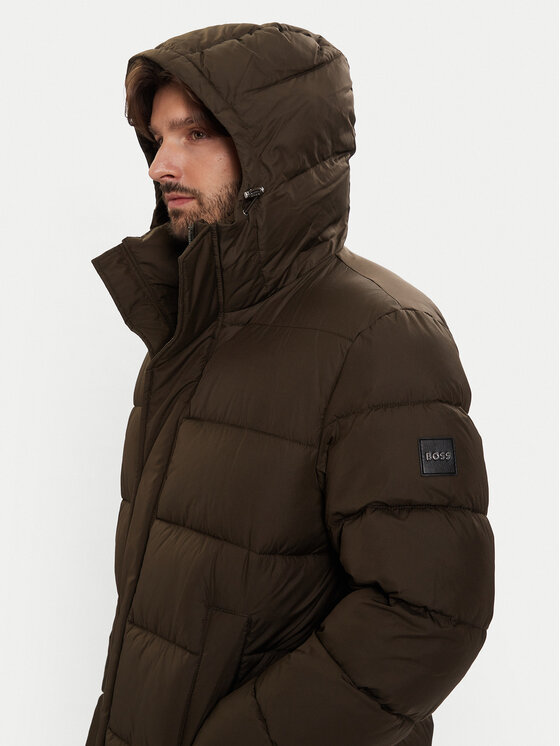 BOSS BOSS Kurtka zimowa H-Cenuto 50540474 Brązowy Regular Fit