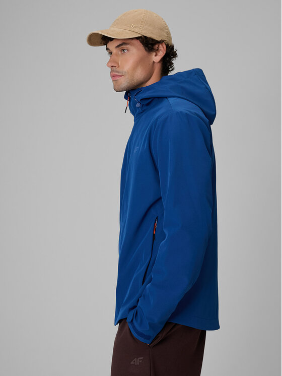 4F 4F Kurtka przejściowa URBAN COMMUTER Granatowy Regular Fit
