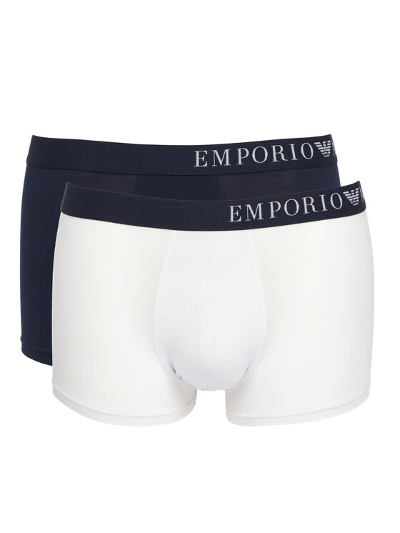 Emporio Armani Underwear Emporio Armani Underwear Sada 2 kusů boxerek 1112103F733 Bílá