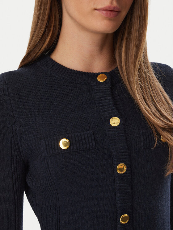 Marciano Guess Marciano Guess Трикотажна сукня 5BGK43 5893Z Cиній Regular Fit