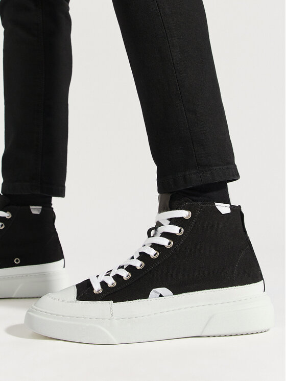 Inuikii Inuikii Sneakersy Canvas Lex High 50103-991 Czarny