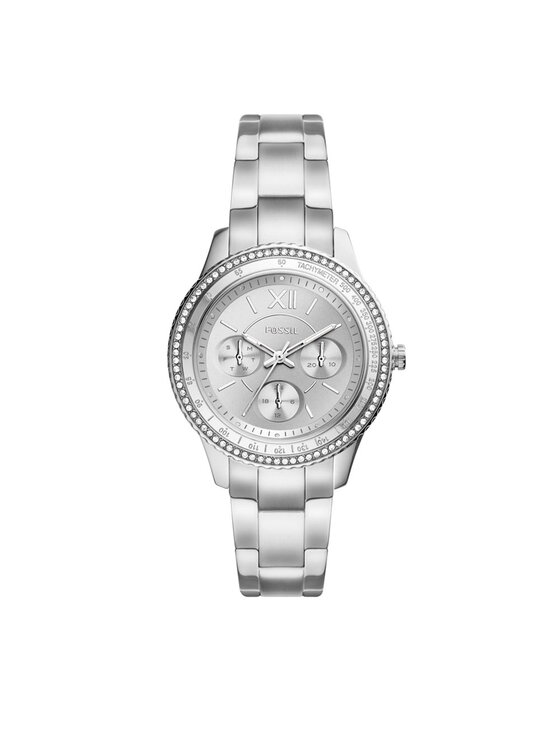 Zegarek Fossil, Srebrny, Stella Sport ES5108
