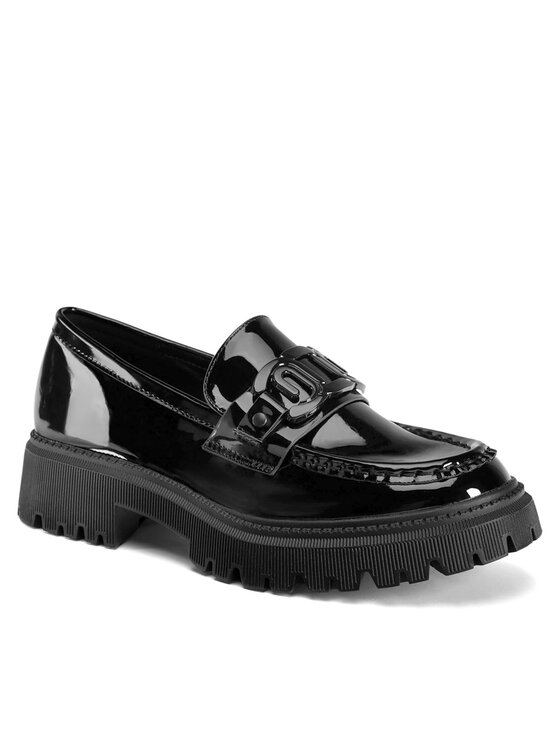 DeeZee DeeZee Loafersy WS5875-32 Czarny