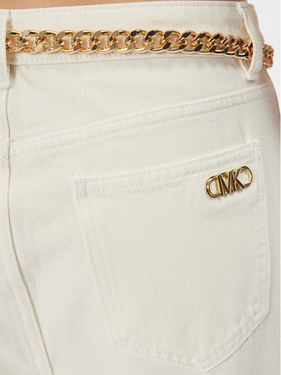 MICHAEL Michael Kors MICHAEL Michael Kors Jeans hlače MF3904180V Écru Flared Fit