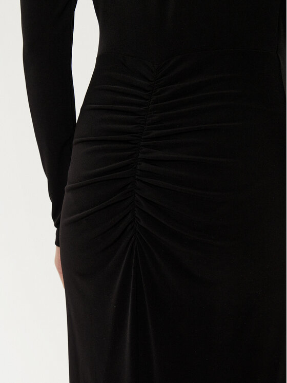 Patrizia Pepe Patrizia Pepe Večernja haljina 8A1443 J015 Crna Regular Fit