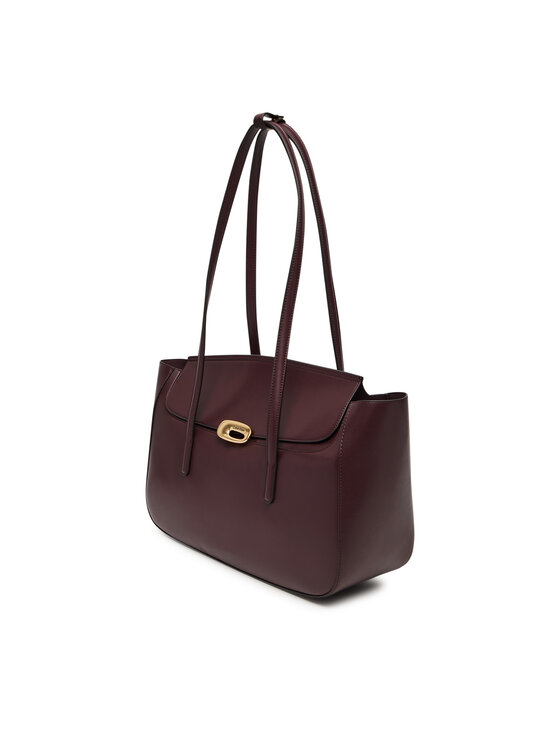 Calvin Klein Calvin Klein Torbica Hardware Flap Tote Bag LV04F3145G Tamnocrvena