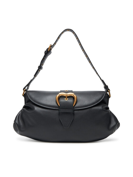 Geantă PINKO Jolene Shoulder Classic PE 25 PLTT 102801 A270 Negru