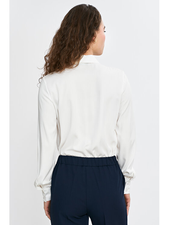 NIFE NIFE Halenka B190 Écru Regular Fit
