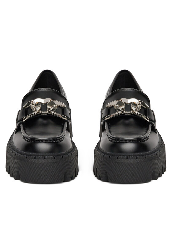 DeeZee DeeZee Loafersy 25365-7 Czarny